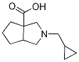 2-(Cyclopropylmethyl)hexahydrocyclopenta[c]pyrrole-3a(1H)-carboxylic acid Structure,1142202-12-7Structure