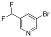 3-Bromo-5-(difluoromethyl)pyridine Structure,114468-04-1Structure