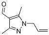 1-Allyl-3,5-dimethyl-1H-pyrazole-4-carbaldehyde Structure,1155595-91-7Structure