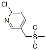 2-Chloro-5-[(methylsulfonyl)methyl]pyridine Structure,1158608-08-2Structure