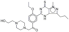 Hydroxythio acetildenafil Structure,1159977-47-5Structure