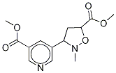 N-methyl-3-[3-(5-methoxycarbonylpyridyl)-5-isoxazolecarboxylic acid methyl ester Structure,1159977-50-0Structure