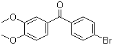 4-Bromo-3,4-dimethoxybenzophenone Structure,116412-90-9Structure