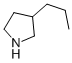 3-Propylpyrrolidine Structure,116632-47-4Structure