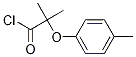 2-Methyl-2-(4-methylphenoxy)propanoyl chloride Structure,116762-24-4Structure