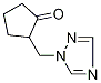 2-(1H-1,2,4-triazol-1-ylmethyl)cyclopentanone Structure,116802-66-5Structure