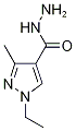 1-Ethyl-3-methyl-1H-pyrazole-4-carbohydrazide Structure,1177272-66-0Structure