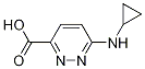 6-(Cyclopropylamino)pyridazine-3-carboxylic acid Structure,1178768-37-0Structure