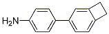 4-(1,2-Dihydrocyclobutabenzen-4-yl)benzenamine Structure,1182372-08-2Structure