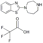 2-(1,4-Diazepan-1-yl)-1,3-benzothiazole trifluoroacetate Structure,1185033-39-9Structure