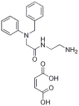 N-(2-amino-ethyl)-2-(benzyl-phenyl-amino)-acetamide maleate Structure,1185241-40-0Structure