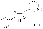 3-(5-Piperidin-3-yl-1,2,4-oxadiazol-3-yl)pyridine hydrochloride Structure,1185296-23-4Structure