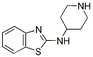 Benzothiazol-2-yl-piperidin-4-yl-amine  hydrochloride Structure,1188265-79-3Structure