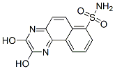 2,3-Dihydroxy-7-sulphamoyl-benzo[f]quinoxaline Structure,118876-57-6Structure