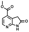 Methyl 2-oxo-2,3-dihydro-1h-pyrrolo[2,3-b]pyridine-4-carboxylate Structure,1190313-98-4Structure