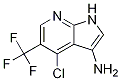 1H-pyrrolo[2,3-b]pyridin-3-amine, 4-chloro-5-(trifluoromethyl)- Structure,1196507-63-7Structure