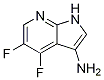 1H-pyrrolo[2,3-b]pyridin-3-amine, 4,5-difluoro- Structure,1196507-69-3Structure