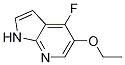 1H-pyrrolo[2,3-b]pyridine, 5-ethoxy-4-fluoro- Structure,1196510-42-5Structure