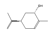 (E)-carveol,(e)-p-mentha-6,8-dien-2-ol,trans-1-methyl-4-isoprpenyl-6-cyclohexen-2-ol Structure,1197-07-5Structure