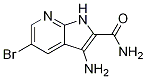 1H-pyrrolo[2,3-b]pyridine-2-carboxamide, 3-amino-5-bromo- Structure,1199590-78-7Structure