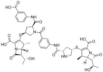 Ertapenem n-carbonyl dimer Structure,1199797-43-7Structure