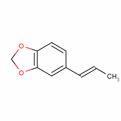 Isosafrol1,2-(methylenedioxy)-4-propenylbenzene Structure,120-58-1Structure