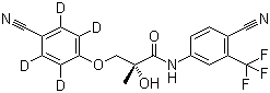 Ostarine Structure,1202044-20-9Structure