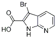 1H-pyrrolo[2,3-b]pyridine-2-carboxylic acid, 3-bromo- Structure,1204475-66-0Structure