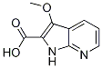 1H-pyrrolo[2,3-b]pyridine-2-carboxylic acid, 3-methoxy- Structure,1204475-72-8Structure