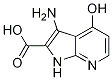 1H-pyrrolo[2,3-b]pyridine-2-carboxylic acid, 3-amino-4-hydroxy- Structure,1204476-14-1Structure