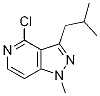 4-Chloro-3-isobutyl-1-methyl-1h-pyrazolo[4,3-c]pyridine Structure,1207175-16-3Structure