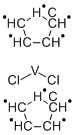 Vanadinocene dichloride Structure,12083-48-6Structure