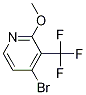 4-Bromo-2-methoxy-3-(trifluoromethyl)pyridine Structure,1211583-64-0Structure