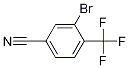 3-Bromo-4-trifluoromethylbenzonitrile Structure,1212021-55-0Structure