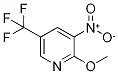 2-Methoxy-3-nitro-5-(trifluoromethyl)pyridine Structure,1214343-07-3Structure