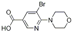 5-Bromo-6-morpholinonicotinic acid Structure,1216637-77-2Structure