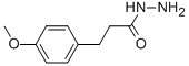 3-(4-Methoxyphenyl)propanohydrazide Structure,121670-33-5Structure