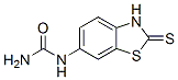 (9CI)-(2,3-二氫-2-硫氧代-6-苯并噻唑)-脲結(jié)構(gòu)式_121690-17-3結(jié)構(gòu)式