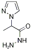 2-(1H-pyrazol-1-yl)propanohydrazide Structure,1217862-45-7Structure