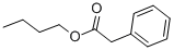 Benzeneacetic acid, butyl ester Structure,122-43-0Structure