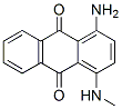 9,10-Anthracenedione, 1-amino-4-(methylamino)- Structure,1220-94-6Structure