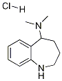 N,n-dimethyl-2,3,4,5-tetrahydro-1h-benzo[b]azepin-5-aminehydrochloride Structure,1225373-40-9Structure