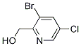 (3-Bromo-5-chloropyridin-2-yl)methanol Structure,1227599-26-9Structure