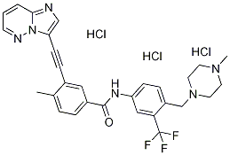 Ponatinib (ap24534)三鹽酸鹽 Structure,1232836-25-7Structure