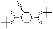 (R)-di-tert-butyl 2-cyanopiperazine-1,4-dicarboxylate Structure,1242267-78-2Structure