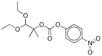 2-(1,1-Diethoxy-2-methyl)propyl 4’-nitrophenyl carbonate Structure,1246819-38-4Structure