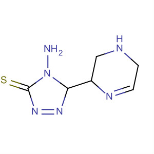 4-Amino-5-pyrazin-2-yl-4H-1,2,4-triazole-3-thiol Structure,124991-69-1Structure