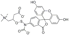 N-(5-fluoresceinyl)-l-carnitine-o-thiocarbamate Structure,1258239-73-4Structure