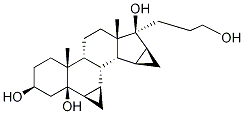 17-(3-Hydroxypropyl-13c3)-6beta,7beta:15beta,16beta-dimethyleneandrostane-3beta,5beta,17beta-triol Structure,1264137-83-8Structure