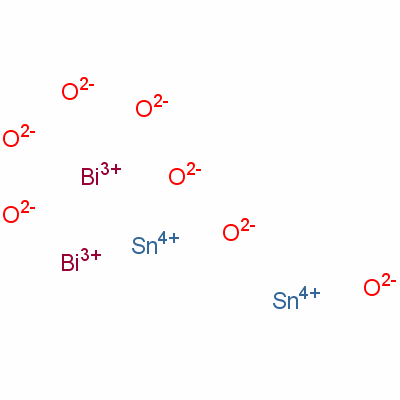 Bismuth tin oxide Structure,12777-45-6Structure